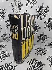 The Haj by Leon Uris 1984 Hardcover Book Club Edition with Dust Jacket