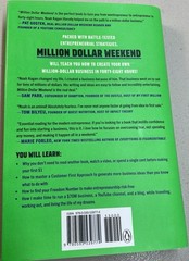 Million Dollar Weekend by Noah Kagan & Tahl Raz Hardcover Business Book