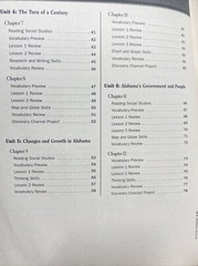 WORKBOOK SCOTT FORESMAN SOCIAL STUDIES: ALABAMA. A61