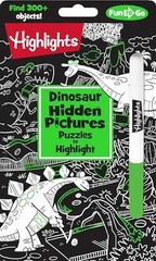 Dinosaur Hidden Pictures Puzzles to Highlight – Paperback – Very Good