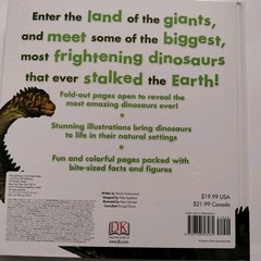 Amazing Giant Dinosaurs by DK (2012, Hardcover)