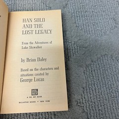 Han Solo And The Lost Legacy Science Fiction Paperback Book by Brian Daley 1983