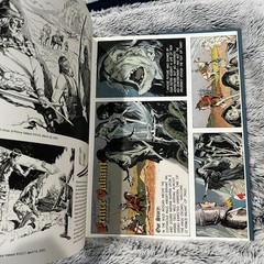 SIGNED + SKETCH Prince Valiant Page Gary Gianni Robert Wagner Mike Mignola BOOK