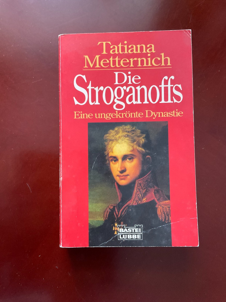 1996 Die Stroganoffs Russian Nobility Biography Tatiana Metternich German