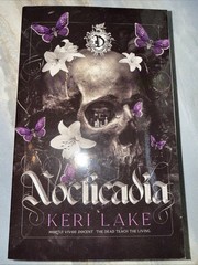 Nocticadia by Keri Lake, Gothic Dark Romance Booktok, OOP Paperback