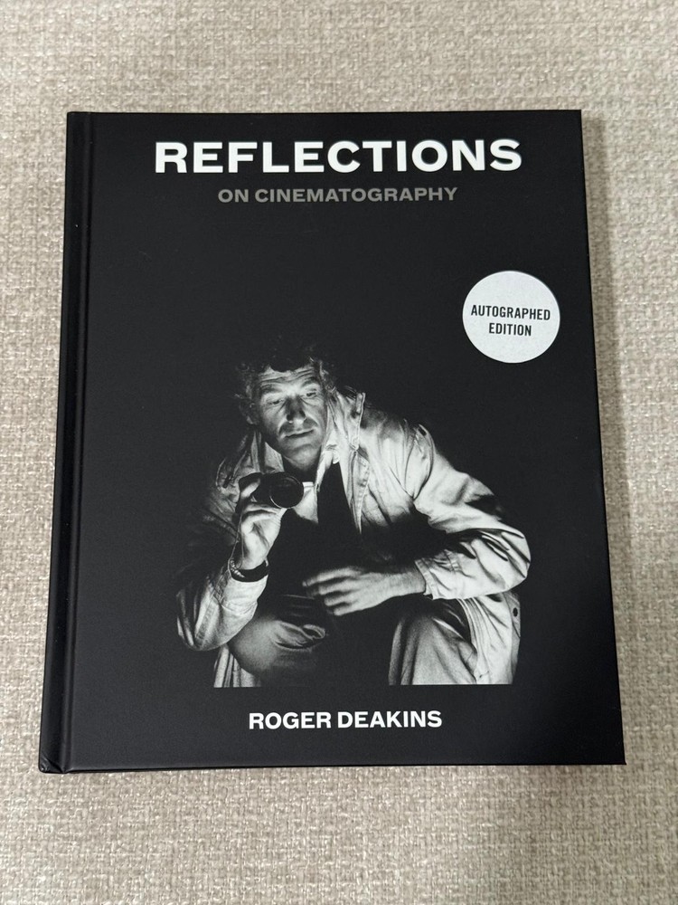 Roger Deakins SIGNED book REFLECTIONS Roger Deakins