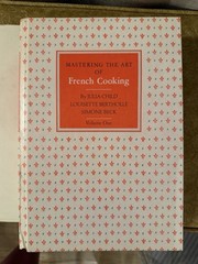 Julia Child Signed! Cookbook: Vol One Mastering The Art Of French Cooking 1989