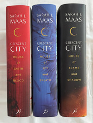 Crescent City Trilogy by Sarah J. Maas, Lot of 3 (Bloomsbury 2020s) HCDJ