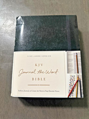 KJV, JOURNAL THE WORD BIBLE (2016 Hardcover) – New _ Read