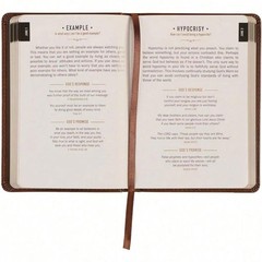 One Minute with God for Men 365 Devotion Brown Faux Imitation Leather Flexcover