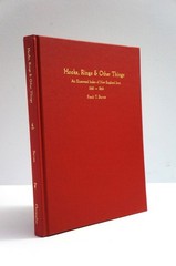 Hooks, Rings & Other Things: New England Iron 1660-1860 by Frank Barnes HC 1988