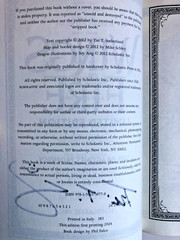 SIGNED The Dragonet Prophecy (Wings of Fire 1) Tui T. Sutherland LIMITED EDITION