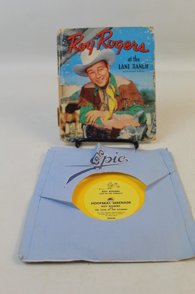Roy Rogers at the Lane Ranch plus record Hoofbeat Serenade 1950