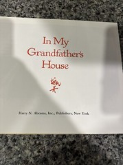 In My Grandfather’s House Rien Poortvliet 1988 Illustrated HCDJ Coffetable Book