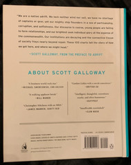 Adrift: America in 100 Charts by Galloway, Scott . Hardback NEW