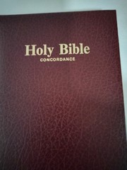 Holy Bible Concordance King James Red Letter Edition