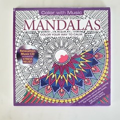 Color with Music – Mandalas coloring book with Relaxation Music CD