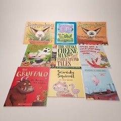 9 Read Aloud Children’s Picture Books Boys Girls Gruffalo Skippyjon 4-8 Year Old