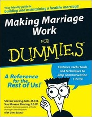 Making Marriage Work For Dummies – Paperback By Simring, Steven – GOOD