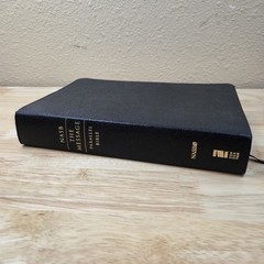 NASB / The Message Parallel Bible by Zondervan Staff 2004, Black Bonded Leather