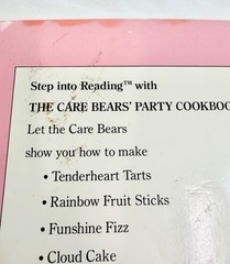 Vintage The Care Bears Party Cookbook By Jane O’Connor Random House Publications