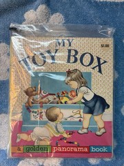 Rare Eloise Wilkin Illustrated My Toy Box, A Golden Panorama Book, Vintage 1960s
