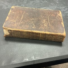 Amos Blanchard „Book of Martyrs” HC leather bound 1831 512 pages