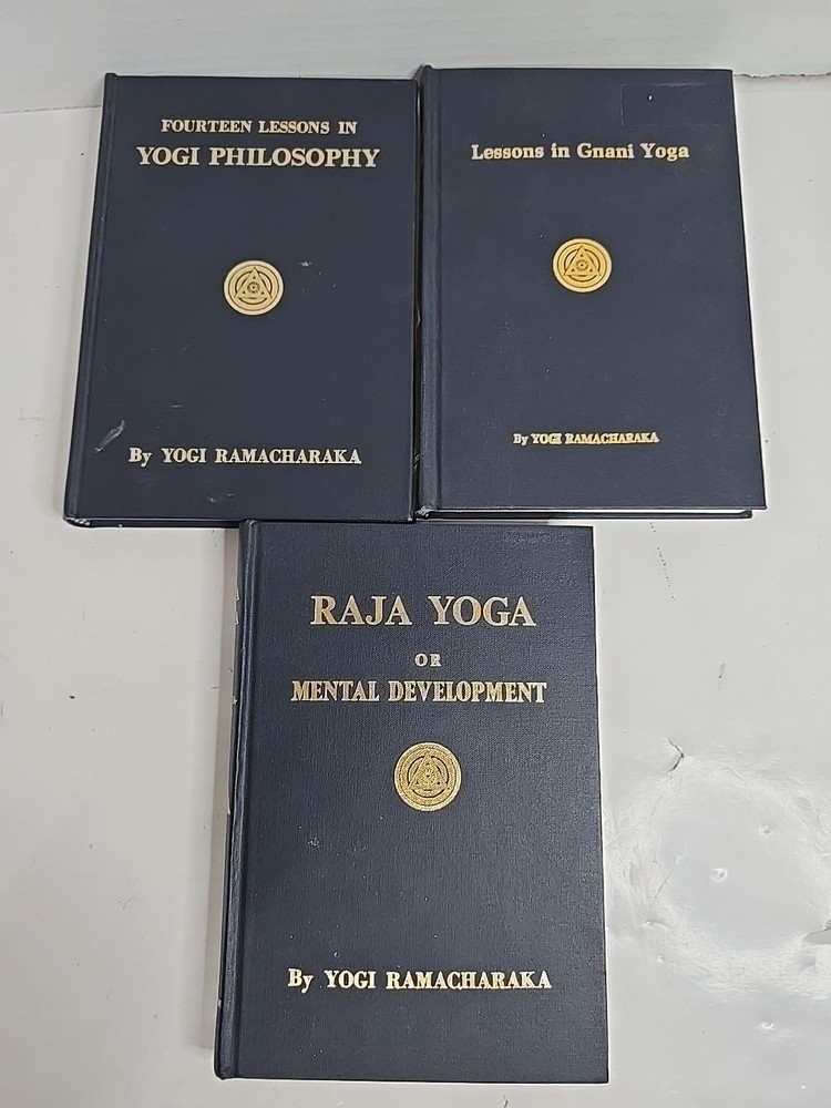 3 YOGI RAMACHARAKA Yogi Publication Society Books – Raja, Gnani, Yogi Philosophy