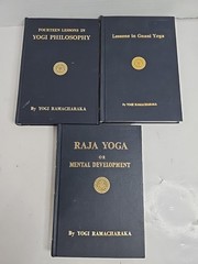 3 YOGI RAMACHARAKA Yogi Publication Society Books – Raja, Gnani, Yogi Philosophy