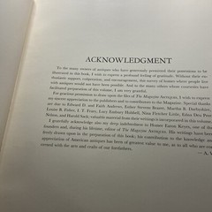 Living with Antiques book by Alice Winchester — SIGNED — 1941