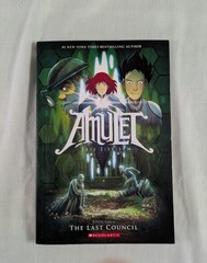 Amulet Box Set Books 1-7 Kazu Kibuishi Collection Graphix Scholastic Box Sleeve
