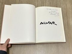 Alvar *SIGNED* Monograph with Signed Litho DJ (1993) Miralles & Alzueta HC/DJ