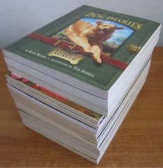 LOT OF 16 PUPPY PLACE, MAGIC PUPPY, and DOG DIARIES CHAPTER BOOKS AGES 6-9