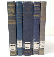 Clarence Edward Macartney Books Lot Of 5 Christian Theology Bible Study Sermons