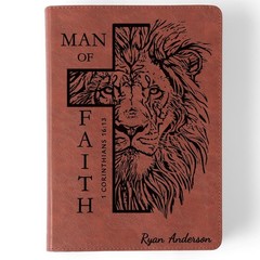 Personalized Bible for Men, ESV Men’s Study Bible, Bible for Men Name Engraved