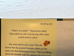 100 Flowers and How They Got Their Names – hardcover, 1565121384, Wells
