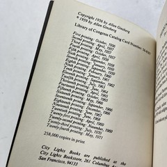 Howl and Other Poems by Allen Ginsberg 1959 24th Printing Pocket Poets Series