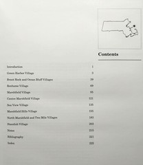Marshfield A Town Of Villages 1640-1990 by Krusell and Bates HCDJ 1990