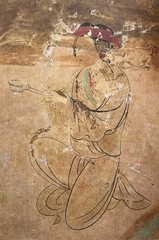 Great Tang Dynasty Wall Painting Art Book Vintage Asian History Illustrations