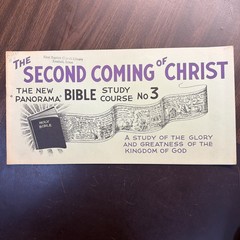 The Second Coming of Christ | Panorama Bible Study Course 3 |Alfred T. Eade 1966