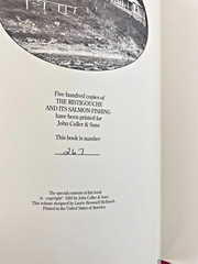 The Ristigouche and its Salmon Fishing By Dean Sage 1993 J. Culler Book No. #267