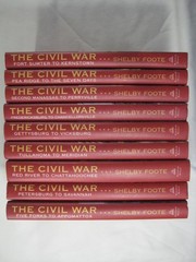 Lot books 9 volume set Shelby Foot Civil War A Narrative 1974 like NEW w/ DJs