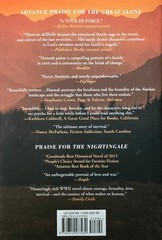THE GREAT ALONE: A NOVEL~KRISTIN HANNAH~NEW