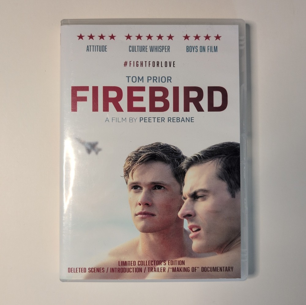 FIREBIRD DVD – Official Collector’s Edition LGBTQ+ Film – Peeter Rebane – Tested