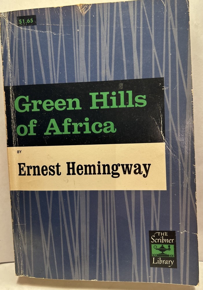 Vintage Green Hills of Africa Ernest Hemingway Scribner Library PB 1935