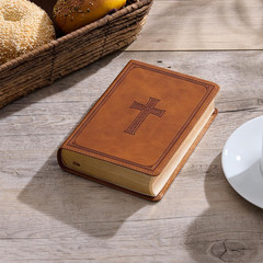 KJV Holy Bible, Compact Large Print Faux Leather Red Letter Edition – Ribbon Mar
