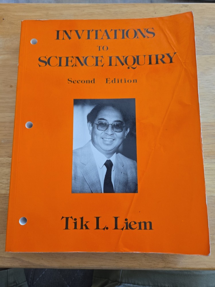 Invitations to Science Inquiry 2nd Edition [Paperback] by Tik L. Liem