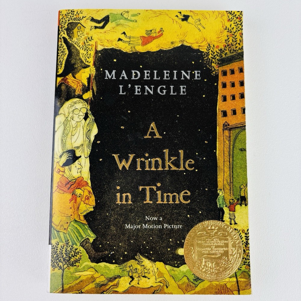 A Wrinkle in Time Book By Madeleine L’engle Paperback John Newberry Medal