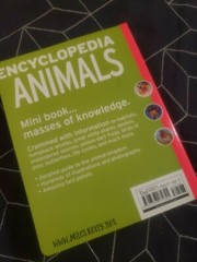 ANIMALS MINI ENCYCLOPEDIA By Miles Kelly **Mint Condition** Brand New