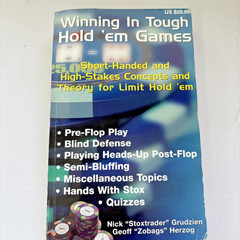 Poker – Winning In Tough Hold ’em Games by Grudzien and Herzog see Description